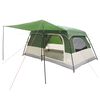 vidaXL Barraca Familiar Verde 420 x 305 x 200 cm Poli&eacute;ster e A&ccedil;o