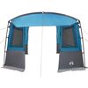 vidaXL Tenda de porta-malas para Caravana Azul 352 x 250 x 240 cm