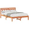 vidaXL Estrutura da Cama Castanho 120 x 200 cm