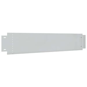 vidaXL Veda&ccedil;&atilde;o para relvado 5 pcs a&ccedil;o galvanizado 100x19 cm