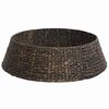 vidaXL Collar para &Aacute;rvore de Natal Redondo Preto 105 x 105 x 28 cm