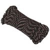 vidaXL Corda utilit&aacute;ria multiusos 4 mm 50 m Preto e Vermelho PP