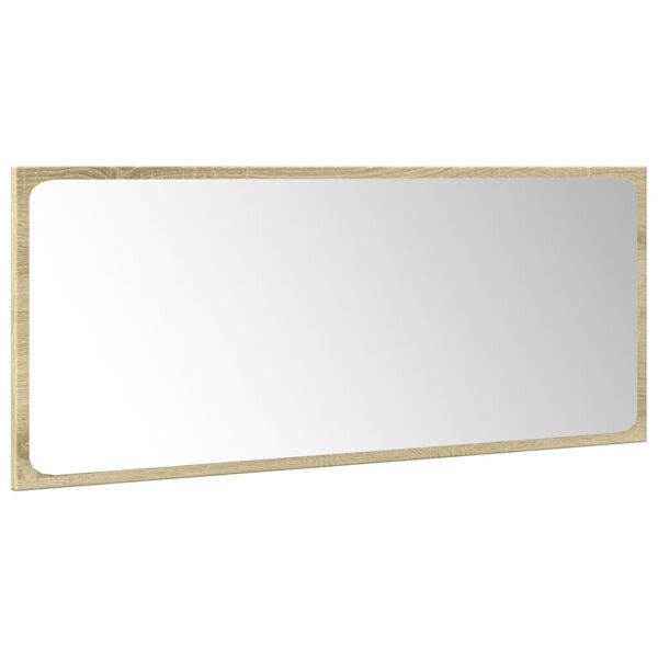 vidaXL 3 pcs conj. m&oacute;veis casa banho derivados madeira carvalho sonoma