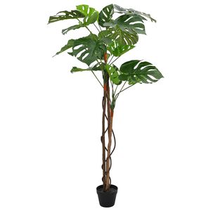 vidaXL Planta Artificial Monstera Verde 94 x 18 x 170 cm