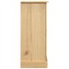 vidaXL Arm&aacute;rio com gavetas Corona 92x48x114 cm madeira de pinho maci&ccedil;a