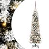vidaXL &Aacute;rvore de Natal Artificial Branco 120 cm PVC, Metal e Pl&aacute;stico