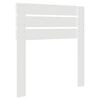 vidaXL Cabeceira Branco 80 cm Madeira processada