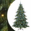 vidaXL &Aacute;rvore de Natal Articulada Artificial Verde 180 cm PVC e A&ccedil;o