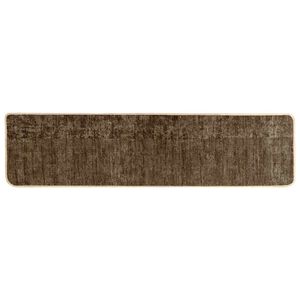 vidaXL Passadeira MARSA Verde Floresta 50 x 250 cm Poli&eacute;ster e PVC