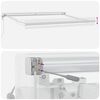 vidaXL Toldo Bege 500 x 300 x 165 cm Poli&eacute;ster e Alum&iacute;nio