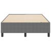 vidaXL Estrado de cama plataforma Cinzento-claro 120 x 190 cm