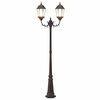 vidaXL Luz de Jardim Bronze 235 cm Alumínio