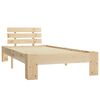 vidaXL Estrutura de cama 90x200 cm pinho maciço