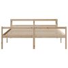 vidaXL Cama para idosos com cabeceira 180x200 cm pinho maci&ccedil;o