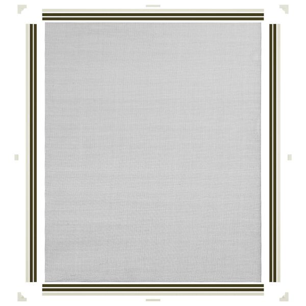 vidaXL Tela anti-insetos magnética janela 100x120cm fibra vidro branco
