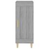 vidaXL Aparador 34,5x34x90 cm derivados de madeira sonoma cinzento