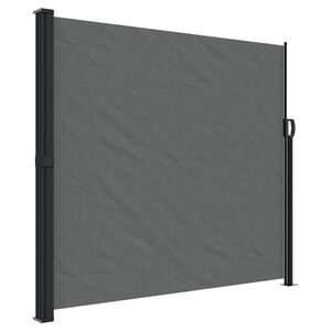 vidaXL Toldo lateral retr&aacute;til antracite 180x300 cm