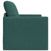 vidaXL Sof&aacute;-Cama 60cm Verde Escuro tecido