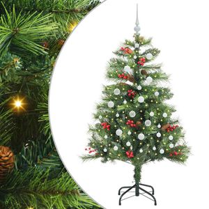 vidaXL &Aacute;rvore de Natal Artificial Verde 150 cm PVC e Metal