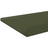 vidaXL Prateleira Flutuante 4 pcs Verde Oliva 80 x 18 x 2,5 cm A&ccedil;o