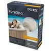 Intex Encosto de cabeça para spa insuflável 39x30x23 cm