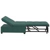 vidaXL Sof&aacute;-Cama Verde Escuro 194 x 67 x 82 cm Veludo
