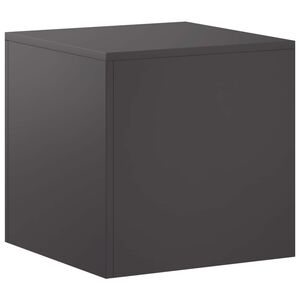 vidaXL Suporte para Plantas Preto 40 x 40 x 40 cm A&ccedil;o