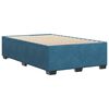 vidaXL Estrutura de cama 120x190 cm veludo azul