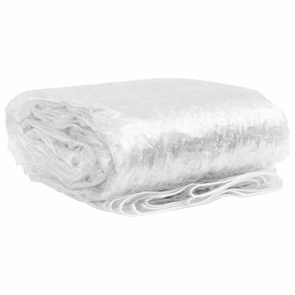 vidaXL Encerado transparente com ilh&oacute;s 1x10 m PVC