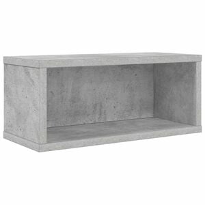 vidaXL Suporte para CDs Cinzento Cimento 40 x 17 x 17 cm