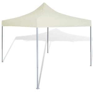 vidaXL Tenda dobr&aacute;vel 3 x 3 m creme