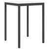 vidaXL Mesa de bar Branco 80 x 80 x 105 cm Madeira de Pinheiro S&oacute;lida