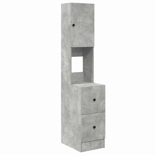 vidaXL Arm&aacute;rio de Cozinha Cinzeto 35 x 50 x 180 cm Madeira processada