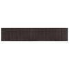 vidaXL Tapete retangular 60x300 cm bambu castanho-escuro