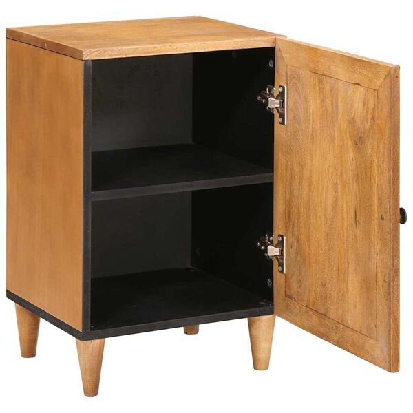 vidaXL Armário de Banheiro com porta Marrom Claro 38 x 33 x 58 cm