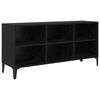 vidaXL Conjunto de m&oacute;vel de TV Preto 103,5 x 30 x 50 cm