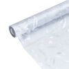 vidaXL Pel&iacute;cula para janela fosca 60x500 cm PVC padr&atilde;o de flor