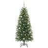 vidaXL &Aacute;rvore de Natal Artificial com 150 LEDs Verde 150 cm PE e PVC