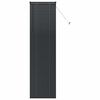 vidaXL Persianas venecianas Preto 220 x 55 cm Alum&iacute;nio
