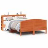 vidaXL Cama sem colch&atilde;o 120x200 cm madeira pinho maci&ccedil;a castanho-mel