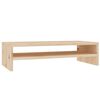 vidaXL Suporte para monitor 50x24x13 cm madeira de pinho maci&ccedil;a