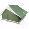 vidaXL Barraca Familiar com telhado Verde e Branco 315 x 286 x 200 cm