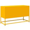 vidaXL M&oacute;vel de TV 100,5x39x60,5 cm a&ccedil;o amarelo mostarda