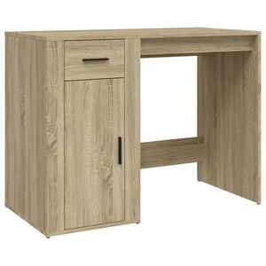 vidaXL Secret&aacute;ria 100x49x75 cm derivados de madeira carvalho sonoma