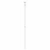 vidaXL Cabeceira de substitui&ccedil;&atilde;o 75 cm metal branco