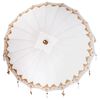 vidaXL Parasol Balinês Creme 185 x 185 x 260 cm
