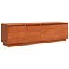 vidaXL Gabinete para TV 156 x 37 x 45 cm Castanho Derivados de Madeira