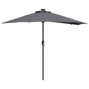 vidaXL Guarda-sol de Jardim Antracite 294 x 150 x 223 cm