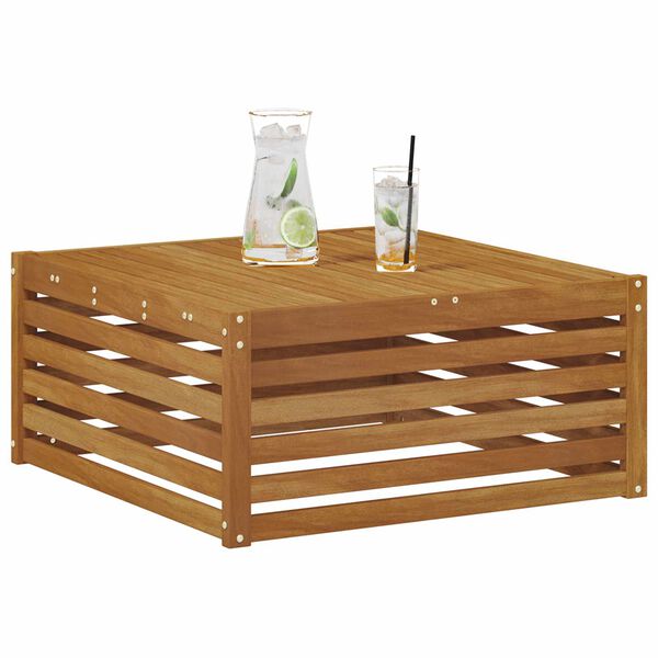 vidaXL Sof&aacute; de canto externo com almofada Natural 115 x 83 x 73 cm