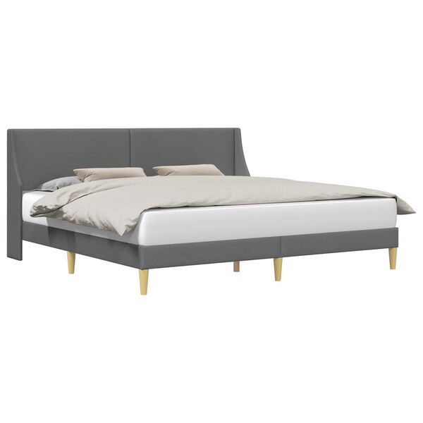 vidaXL Estrutura da Cama Cinza Escuro 180 x 200 cm Veludo
